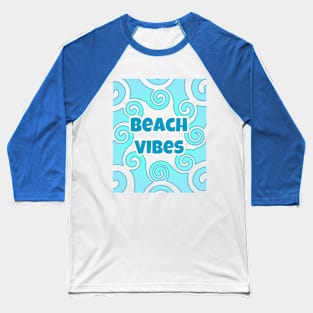 Beach Vibes graphic Baseball T-Shirt